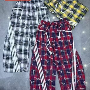 fashionable wide leg trousers with wool
